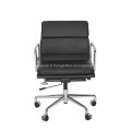 Fauteuil de direction en cuir Eames Modern Pad